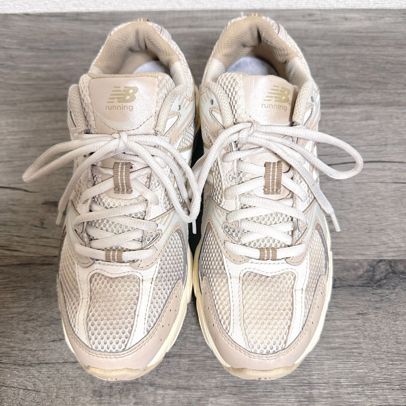 New Balance MR530AA シンセティックレザー×メッシュ スニーカー