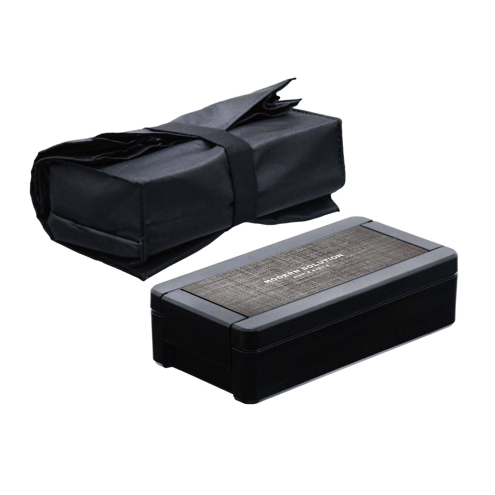 売切注意 お早めに 抗菌加工 食洗機対応 防汚 保冷バッグ付 レンジ対応 850ml ブラック 1段 弁当箱 B-1481 イージーケア BA 岩崎工業