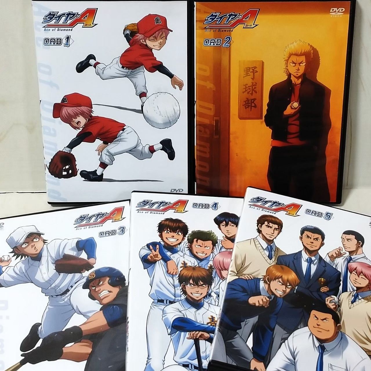 発売モデル ダイヤのA 特別版DVD 4巻セット OVA OAD