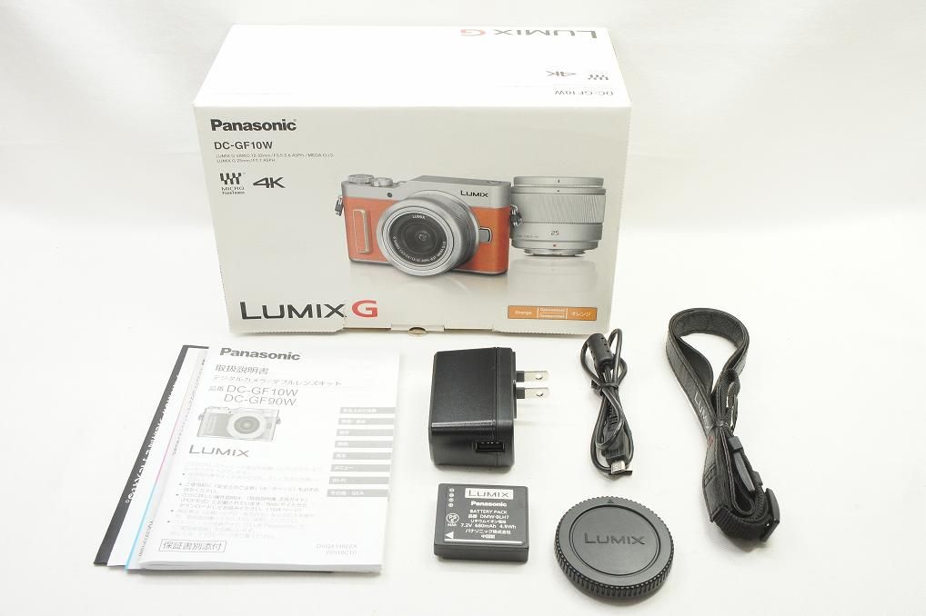  Panasonic パナソニック LUMIX DC GF 10 ボディ ミラーレス一眼カメラ オレンジ 元 250628 m ミラーレス一眼 デジタルカメラ
