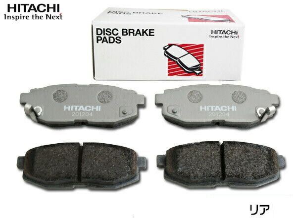 WRX GRF ブレーキパッド リア 後 日立 HITACHI 4枚セット HF008Z STI A-Line(除くブレンボ) H22.5～H26.8 送料無料