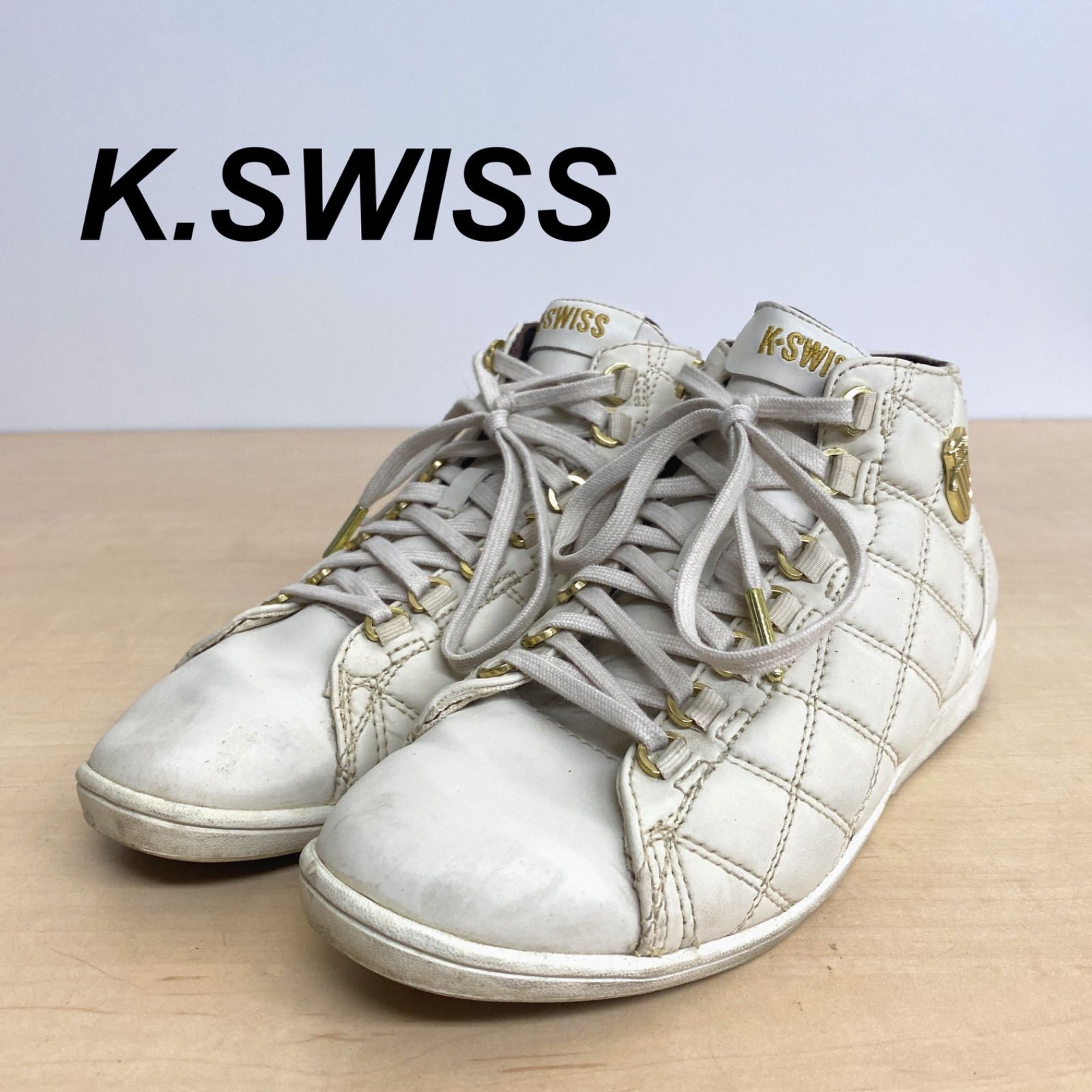 K.SWISS レディース ハイカット スニーカー K77 - メルカリ