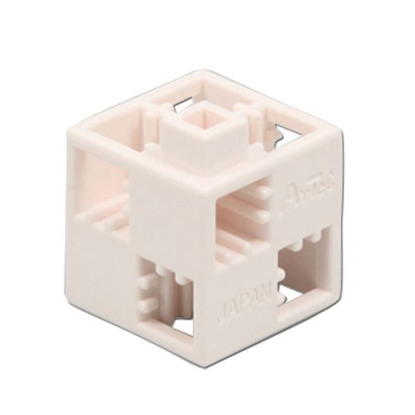 まとめ）Artecブロック 基本四角 100P 白【×3セット】 - タイシ