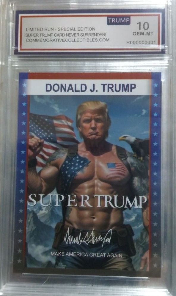 限定品）DONALD TRUMP ドナルド・トランプ大統領 SUPER TRUMP - メルカリ