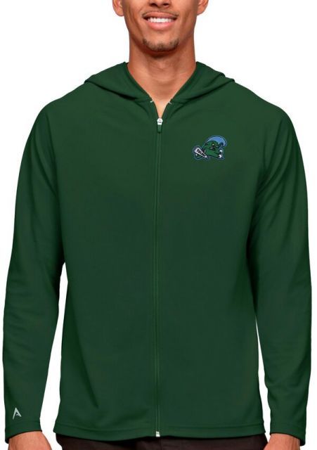 【送料無料】 アンティグア メンズ パーカー・スウェット アウター Antigua Men's Tulane Green Wave Green Legacy Full Zip Hoodie