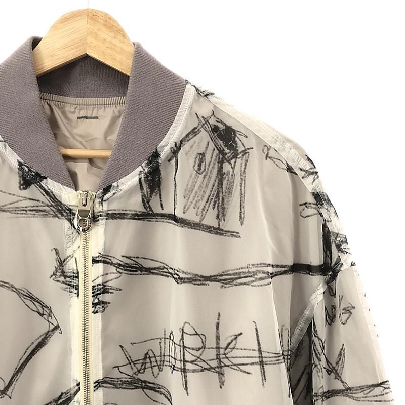 SHINYA KOZUKA / シンヤコヅカ | 2024SS | BOMBER AS CANVAS