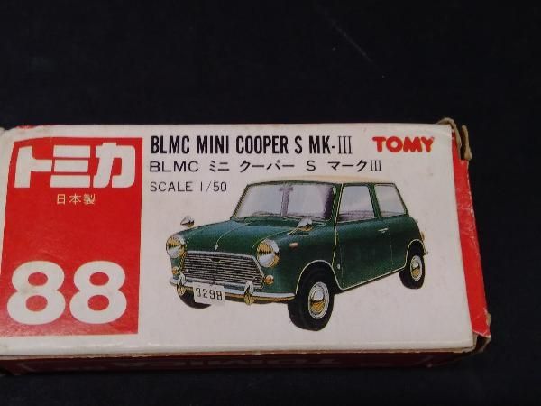 トミカ SCALE1/50 ミニクーパー S マークlll トミカ 88 BLMC ミニ