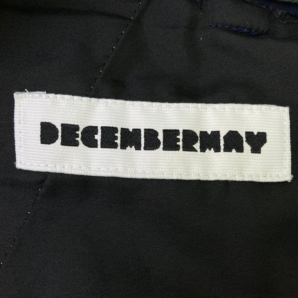 サイズ：XL DECEMBERMAY ディセンバーメイ  ストレッチパンツ  ネイビー系 [240101463141] ゴルフウェア メンズ ストスト サイズ：XL DECEMBERMAY ディセンバーメイ ストレッチパンツ