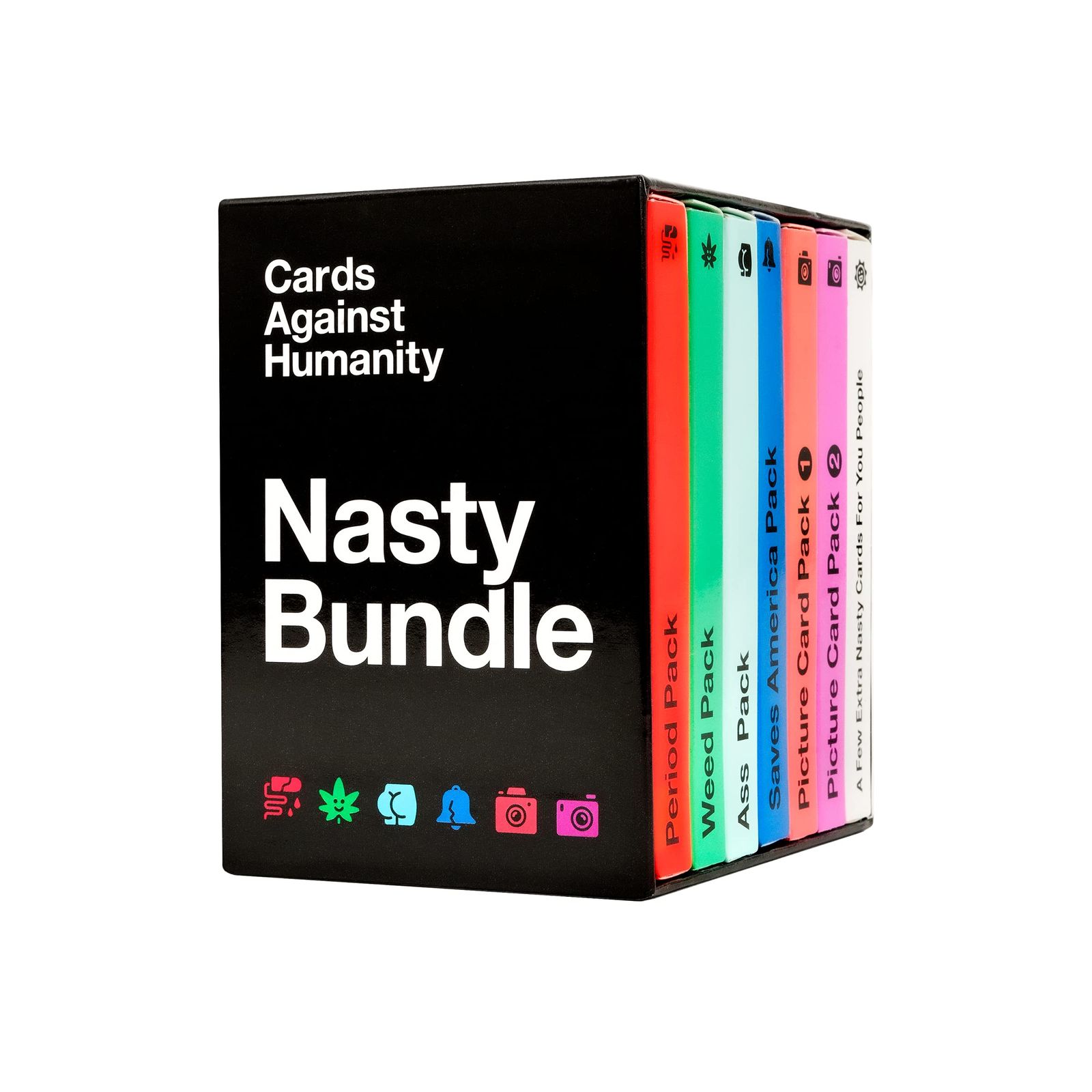 Cards Against Humanity Nasty バンドル • 6つのテーマパック 10枚の新しいカード