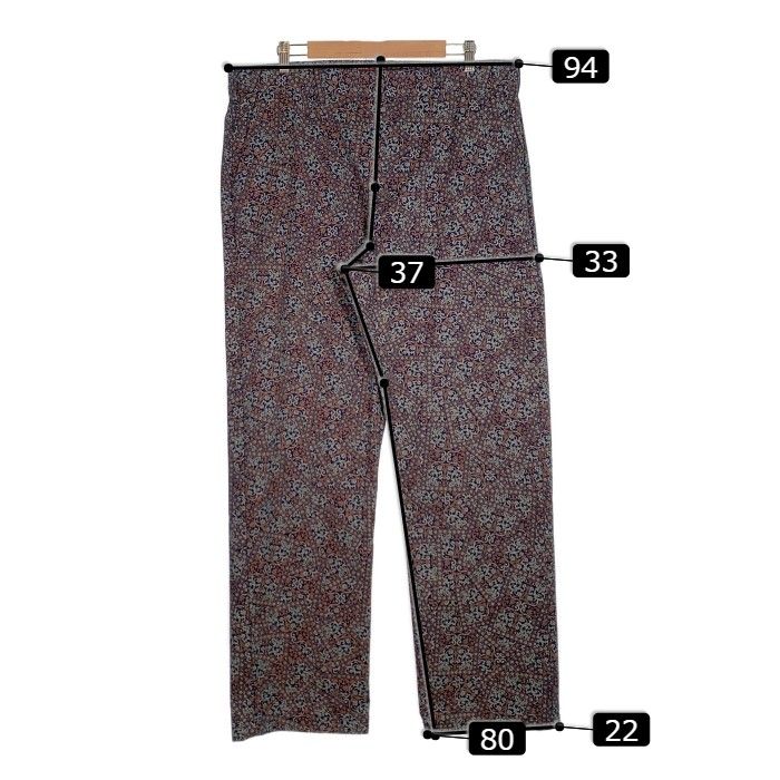 SUPREME シュプリーム 21AW Work Pant ワークパンツ チノ Floral Cards フローラルカード Size 36 SUPREME シュプリーム 21AW Work Pant ワークパンツ チノ Floral Cards
