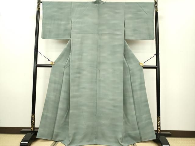 平和屋着物○伝統工芸士 山本高男 小紋 霞文 正絹 逸品 DAAP7878yyy