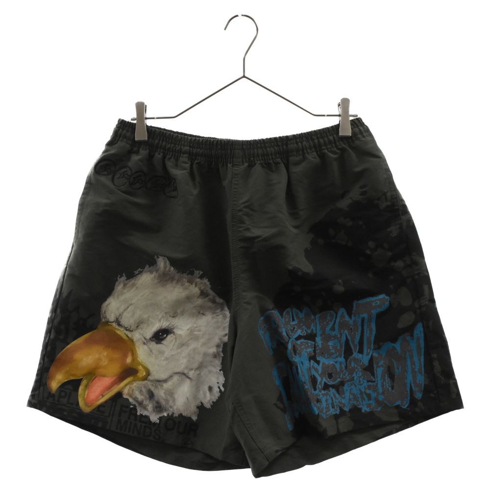 Cactus Jack カクタスジャック ×fragment design Eagle Short フラグメントデザイン イーグル ショーツ ハーフパンツ カーキ Cactus Jack (カクタスジャック) ×fragment design Eagle Short