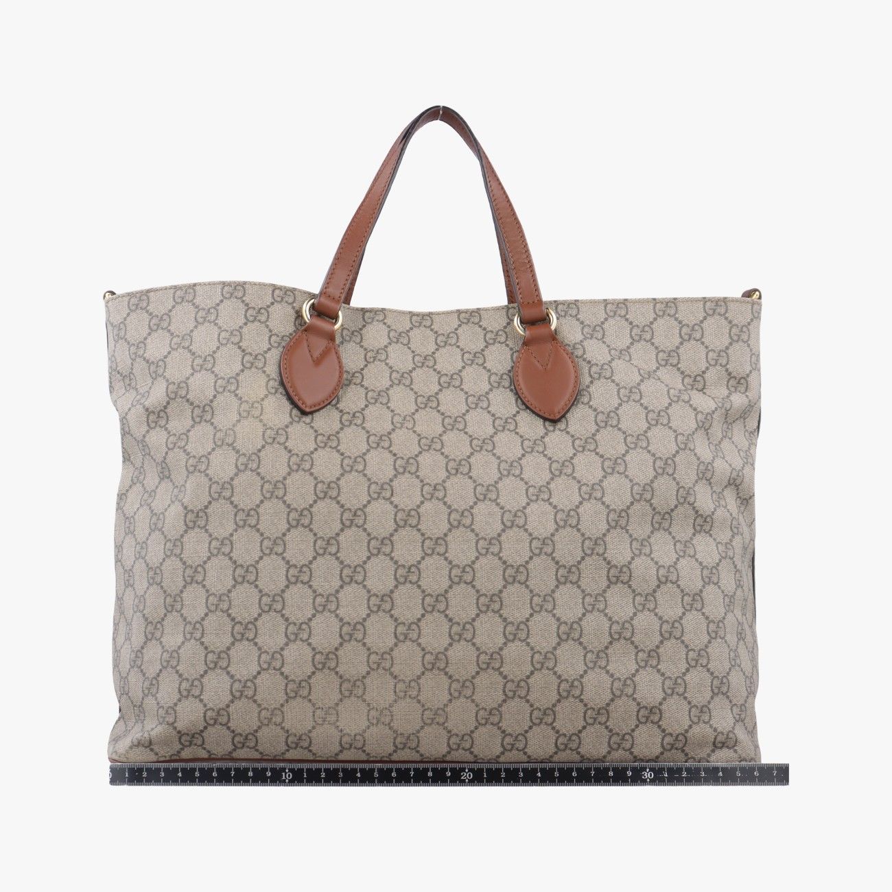 グッチGucciGGスプリームブラウンPVCコーティングキャンバス