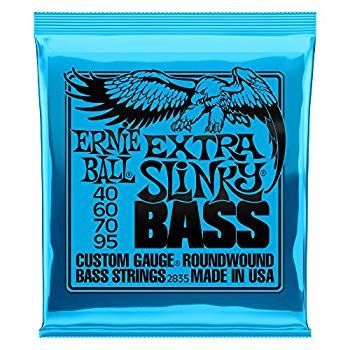 【中古】(未使用･未開封品)　【正規品】 ERNIE BALL 2835 ベース弦 (40-95) EXTRA SLINKY BASS エクストラ・スリンキー・ベース gsx453j