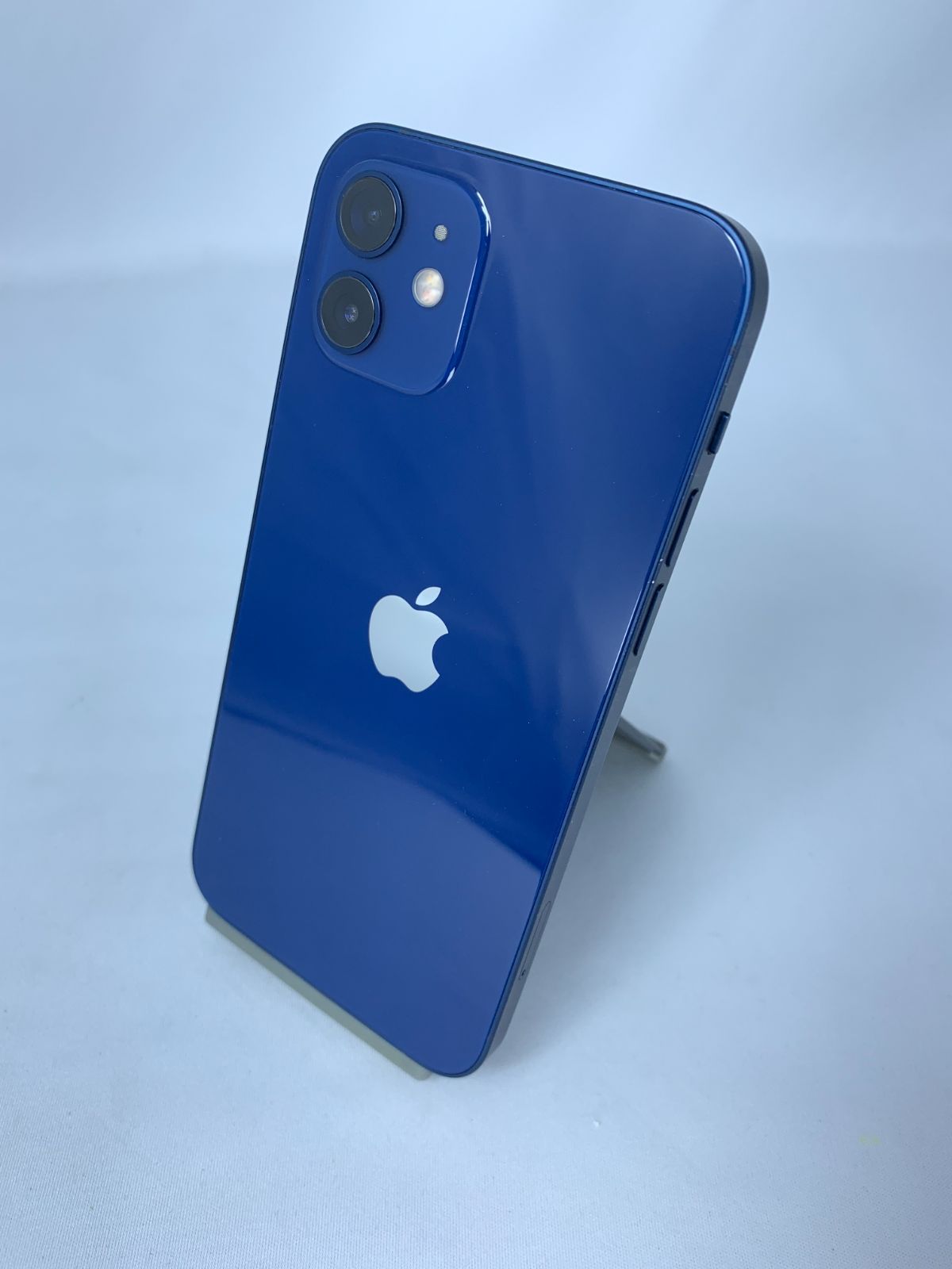 フレームキズ有 iPhone 12 64GB ブルー simロック解除済