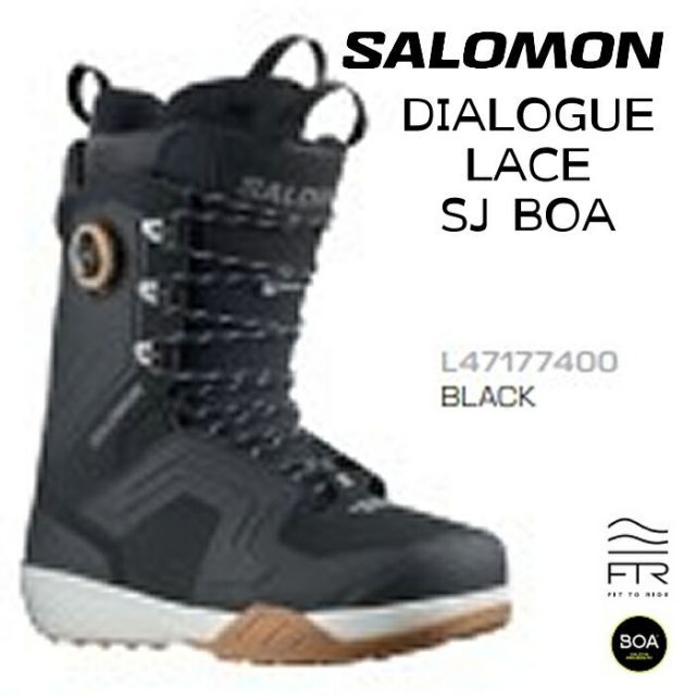 スノーボード ブーツ SALOMON 28cm DIALOGUE SALOMON スノーボードブーツ サロモン ダイアログワイド 27cm
