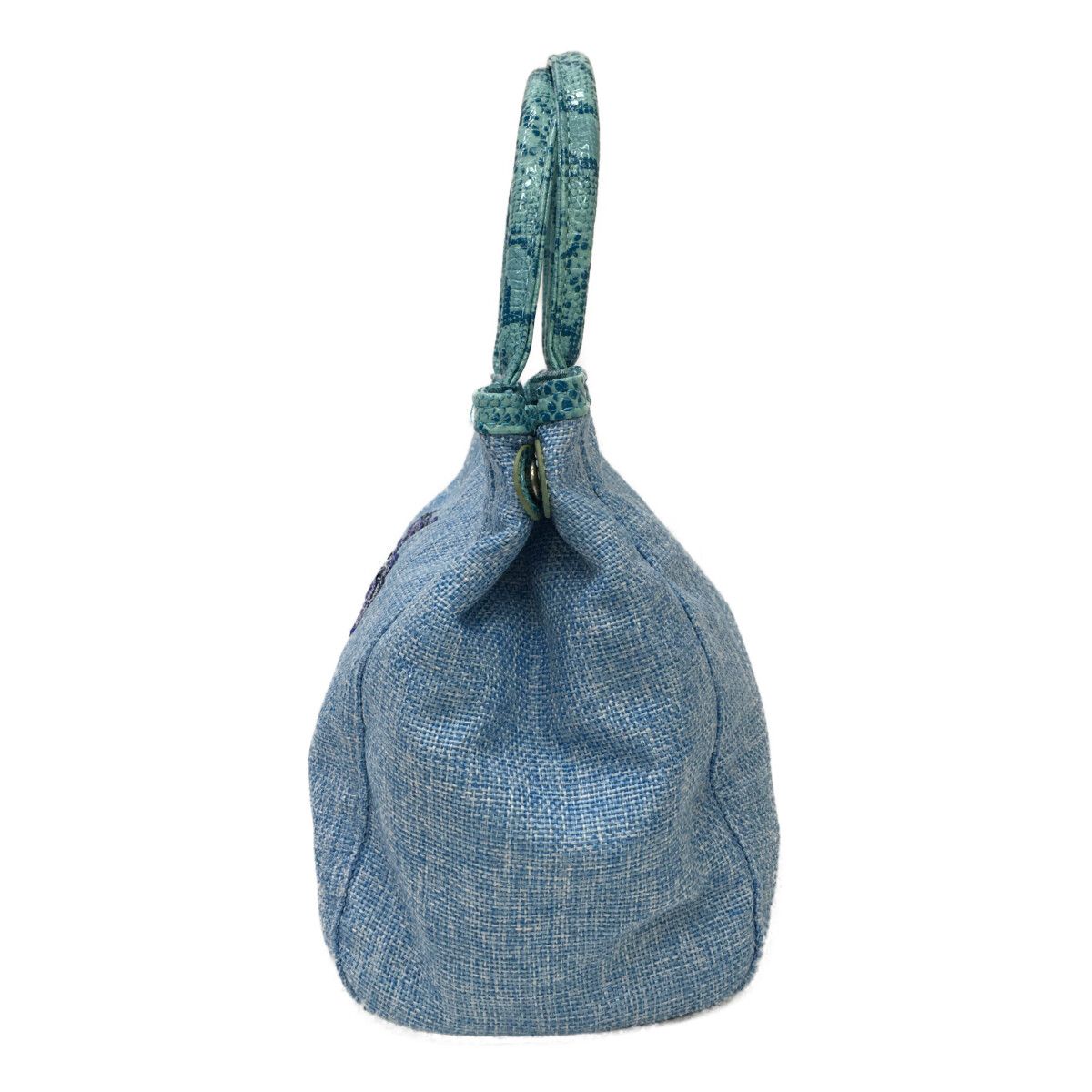 中古 ダンスウィズドラゴン DANCE WITH DRAGON カートバッグ 水色