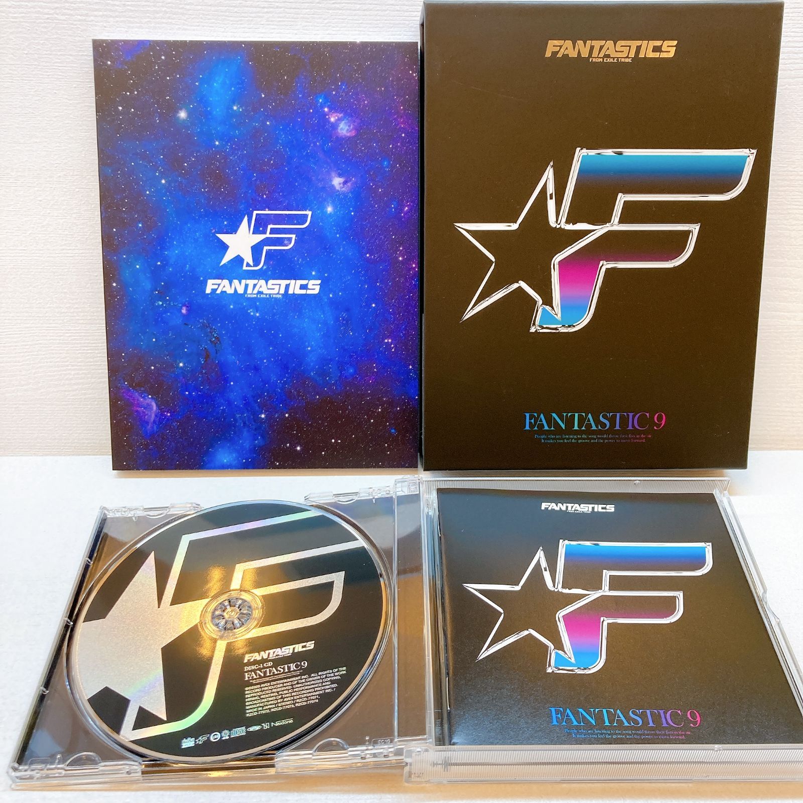 ご注意ください FANTASTIC 9 CD+2DVD（初回生産限定盤）セット