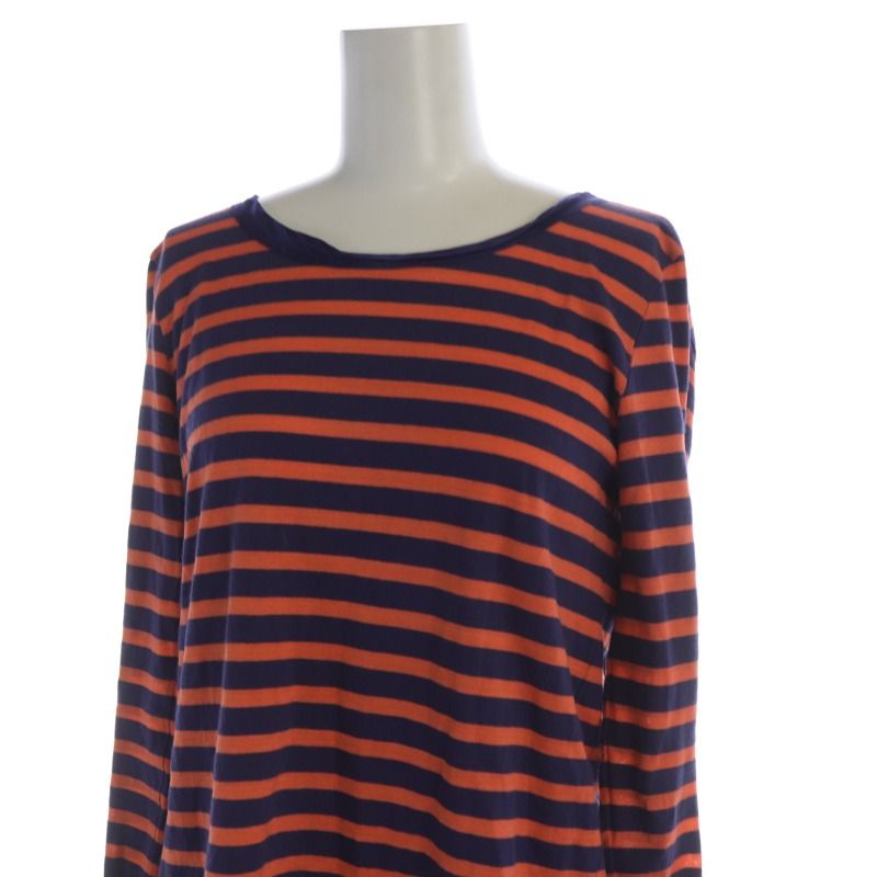 sacai ネイビー オレンジニット　パターン スカート sacai ネイビー オレンジニット パターン スカート サカイ