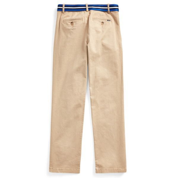 ラルフローレン ベルト付きスリムフィット チノパンツ