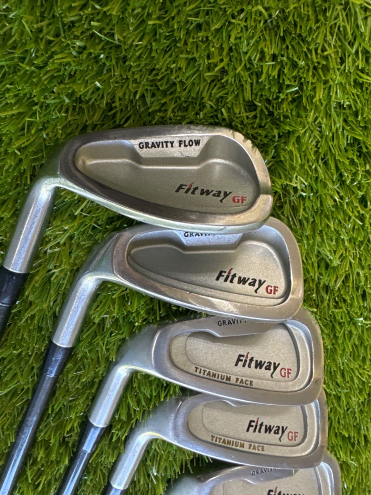 フィットウェイ レフティ アイアン 7本 右 Fitway GF - メルカリ