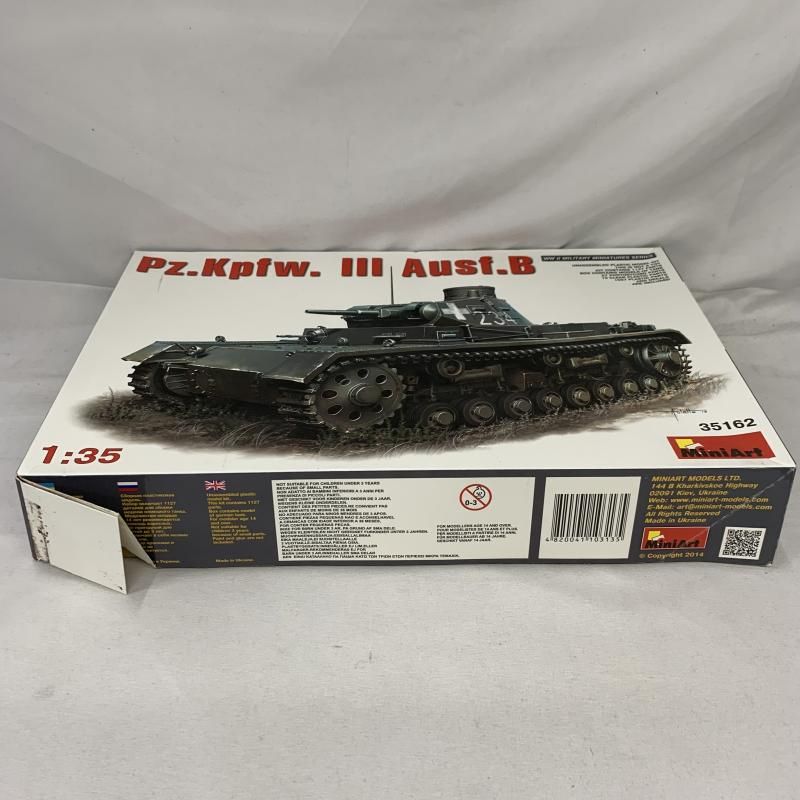 中古】ﾐﾘﾀﾘ）MA35162 1/35 III号戦車B型[91][240091385011] III号戦車