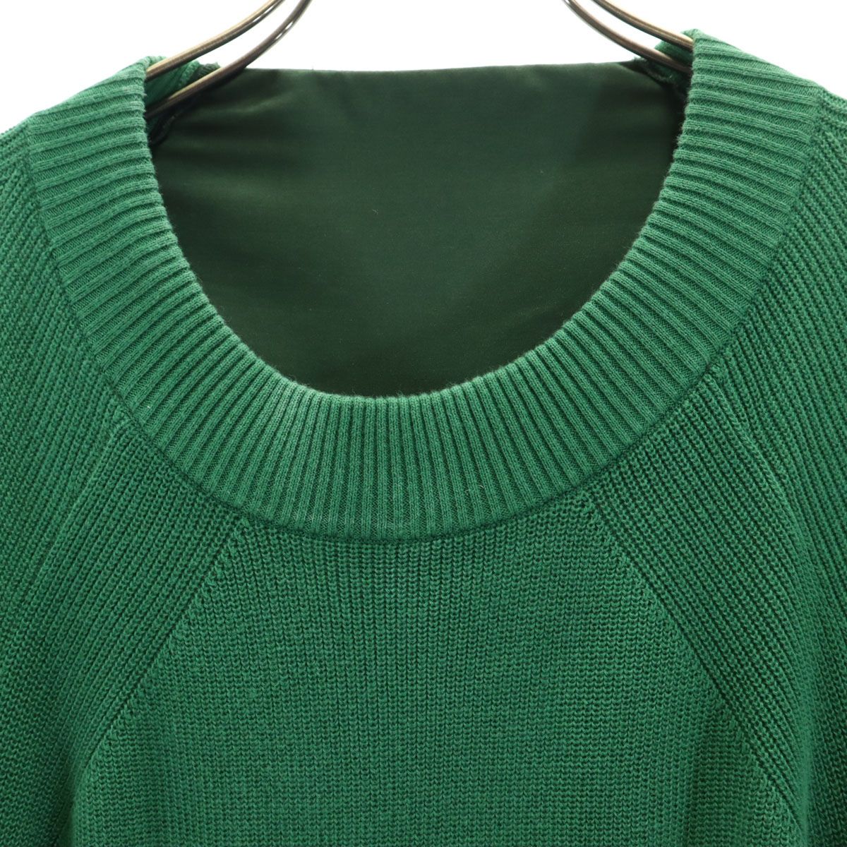 sacai プリーツ切り替え半袖ニット sacai - 古着 Sacai サカイ 半袖 ニット切替 ドッキング