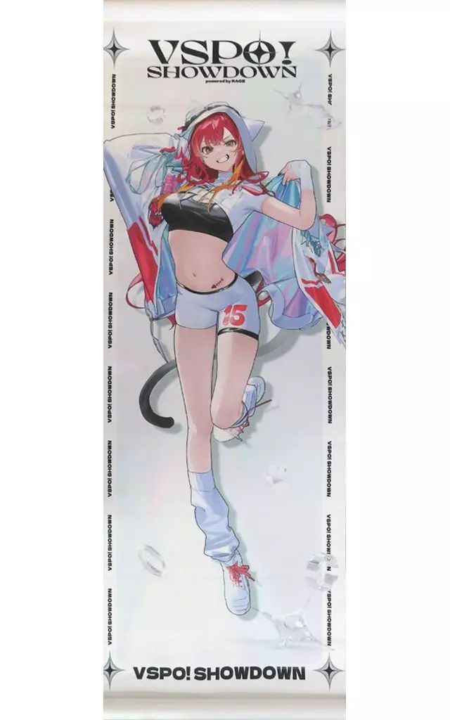 猫汰つな タペストリー VSPO! SHOWDOWN ぶいすぽ 通販限定 猫汰つな 2周年記念2024