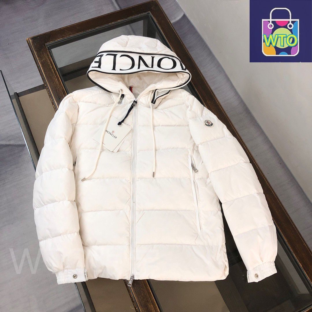 【未使用新品】モンクレール×SIMONE ROCHA ホワイト フードジャケット MONCLER - モンクレール MONCLER ライトダウン レディース