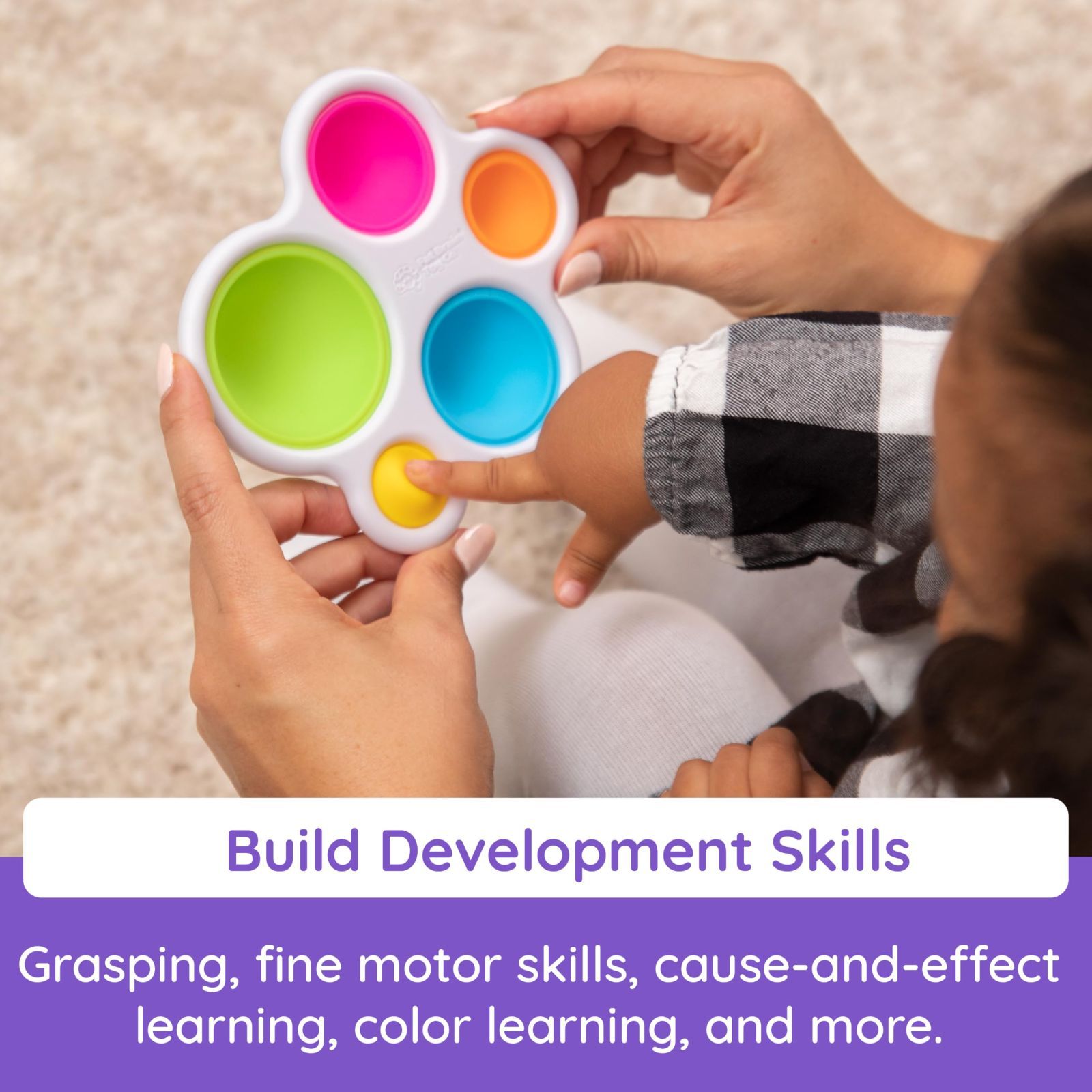 赤ちゃんおもちゃ 指先知育