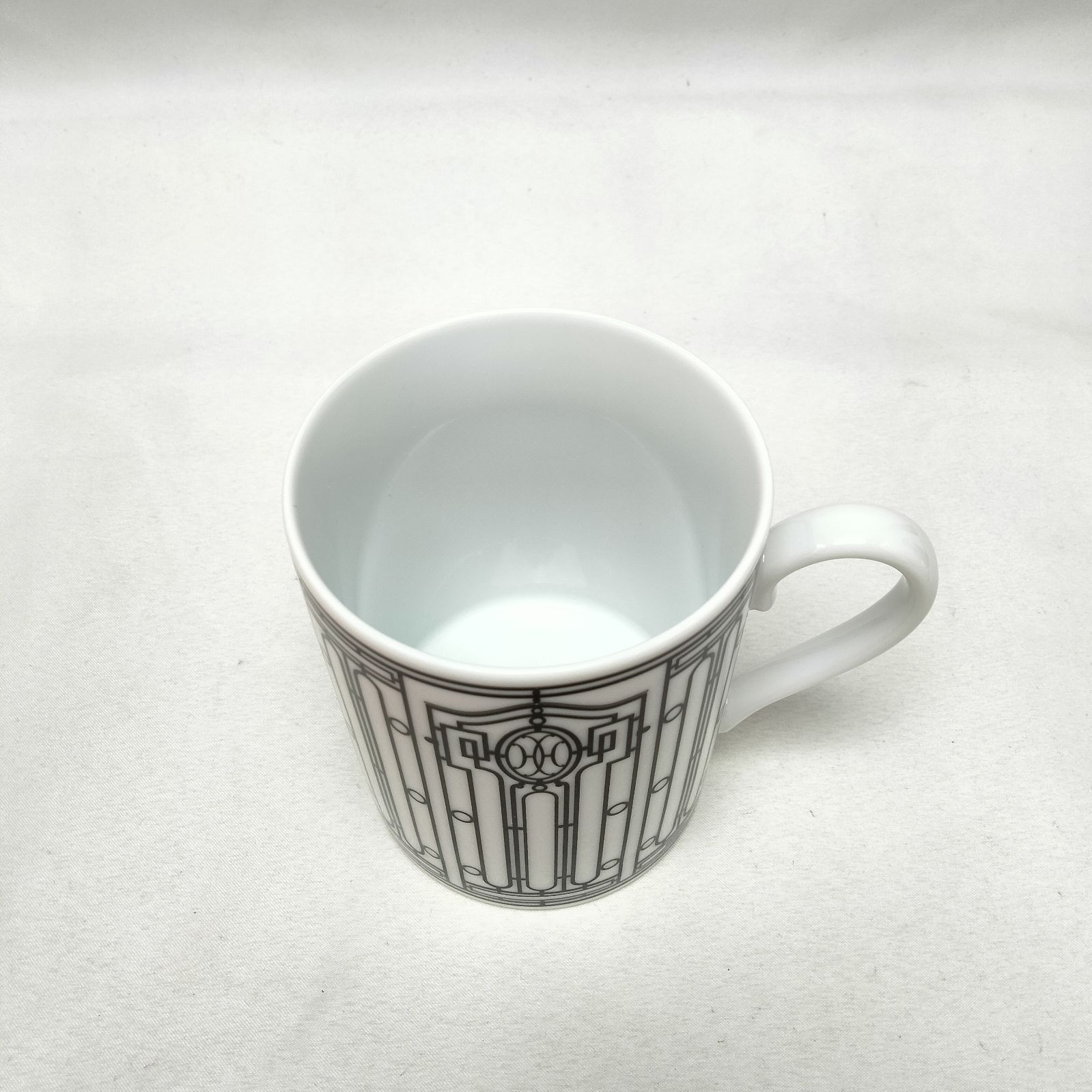  ️HERMES ️エルメス Hデコ マグカップ ホワイト マグカップ コーヒー ティーカップ