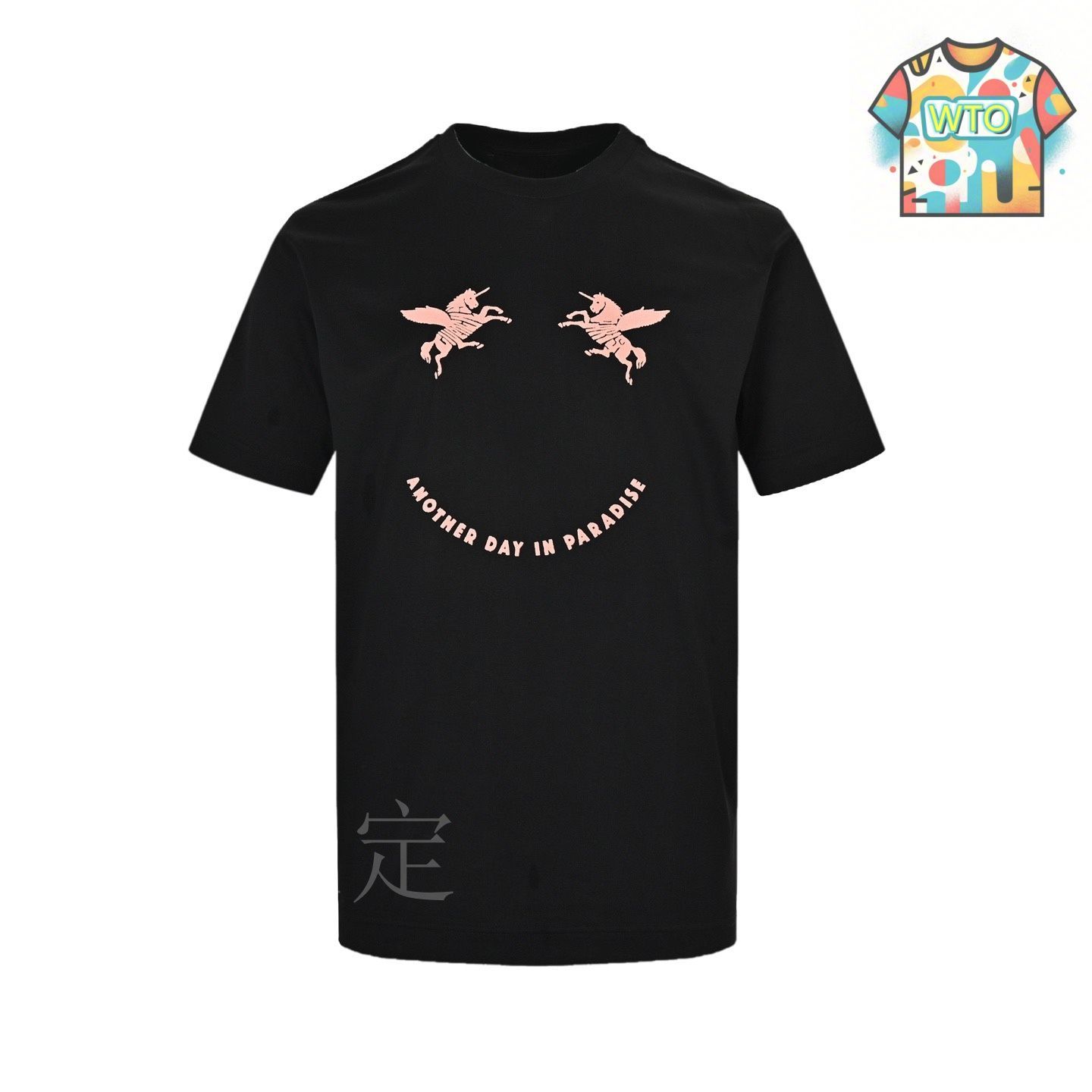 ◆SALE◆直営店◆【GIVENCHY】ユニコーン 刺繍 Tシャツ 今日特価】GIVENCHY 25ss ユニコーンスマイル刺繍 T シャツ-3