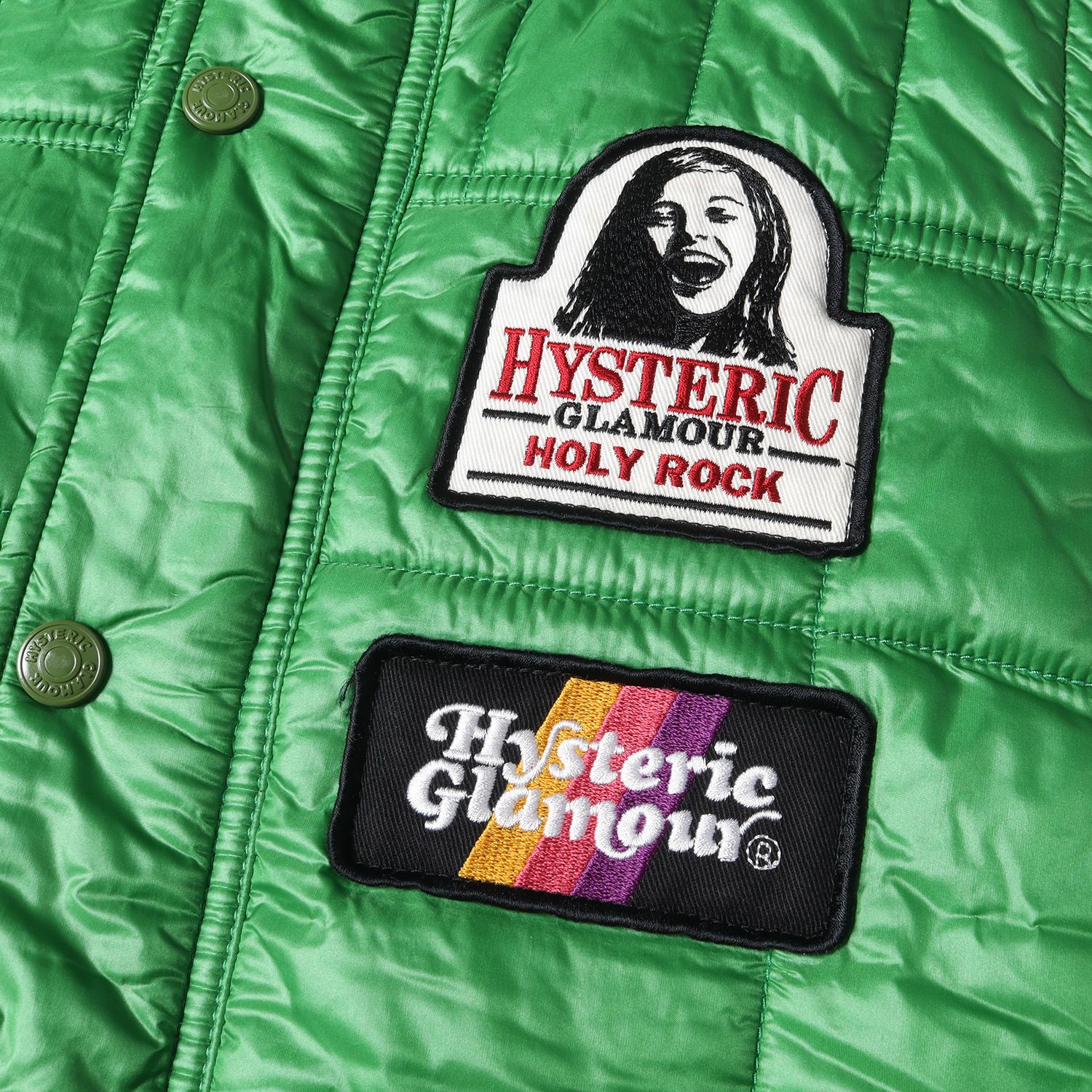 HYSTERIC GLAMOUR ヒステリックグラマー ベスト サイズ:S ワッペン