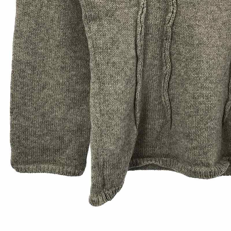 COMME des GARCONS / コムデギャルソン | 2022AW | クルーネック ウールニット プルオーバー | S | グレー | レディース COMME des GARCONS / コムデギャルソン | 2022AW | クルーネック