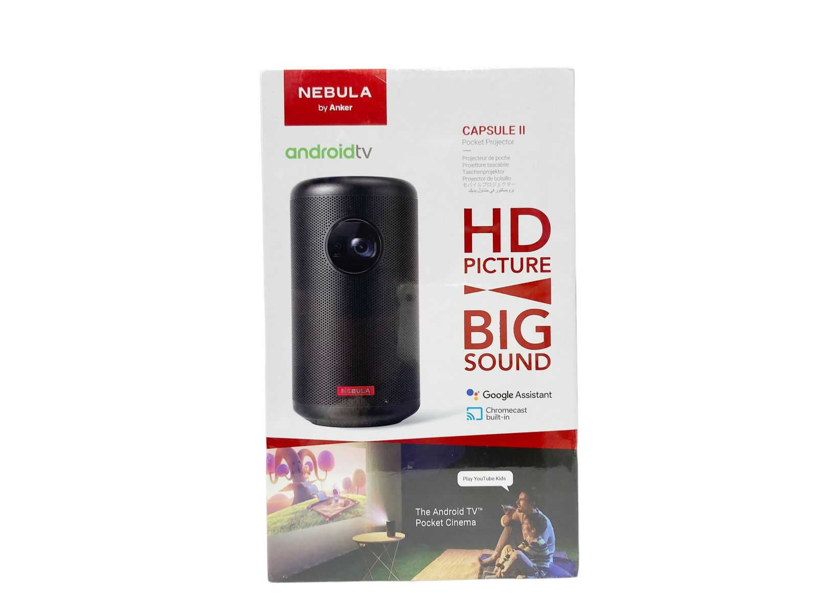 新品・未開封）Anker Nebula Capsule II ブラック D2421N11 未