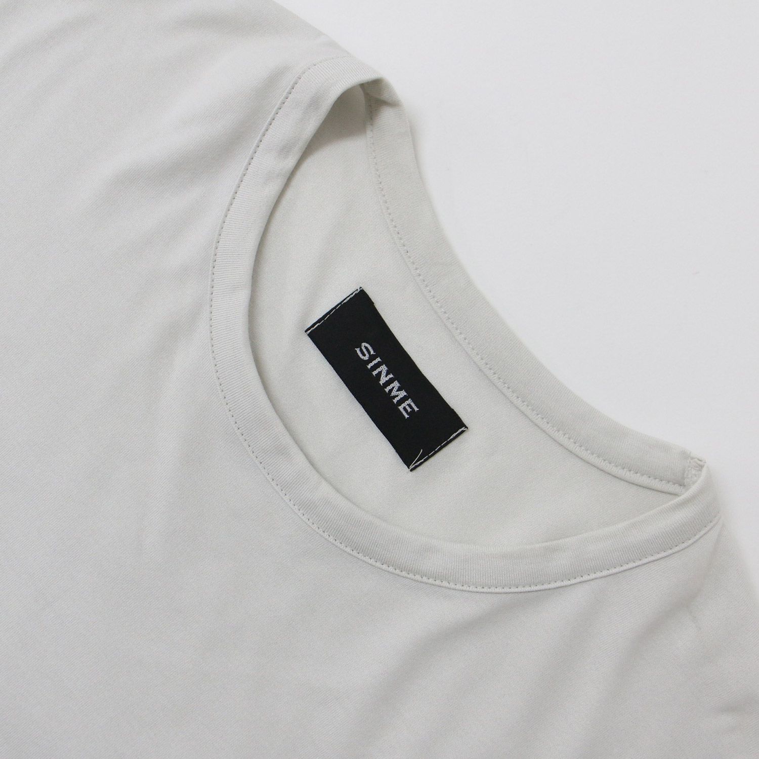 シンメ　ロングワンピース グレー 美品 SINME シンメ ワンピース ロング グレーネイビー 灰 紺