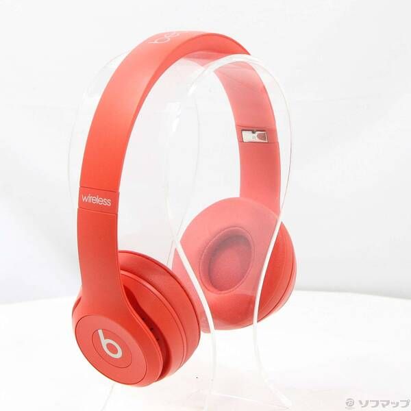 展示品〕 Beats 節約 Solo3 Wireless MX472PA／A レッド【297