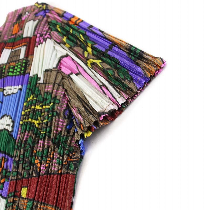 プリーツプリーズ PLEATS PLEASE イッセイミヤケ カットソー T