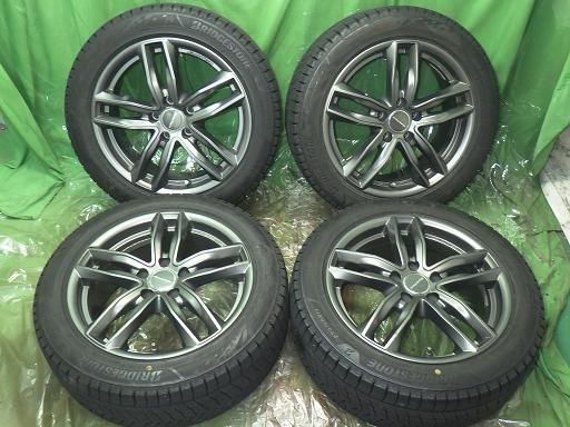 ブリヂストン スタッドレス 17インチ euro tech BS BRIDGESTONE BLIZZAK VRX2 215/55R17 17インチ スタッドレス 4本 19