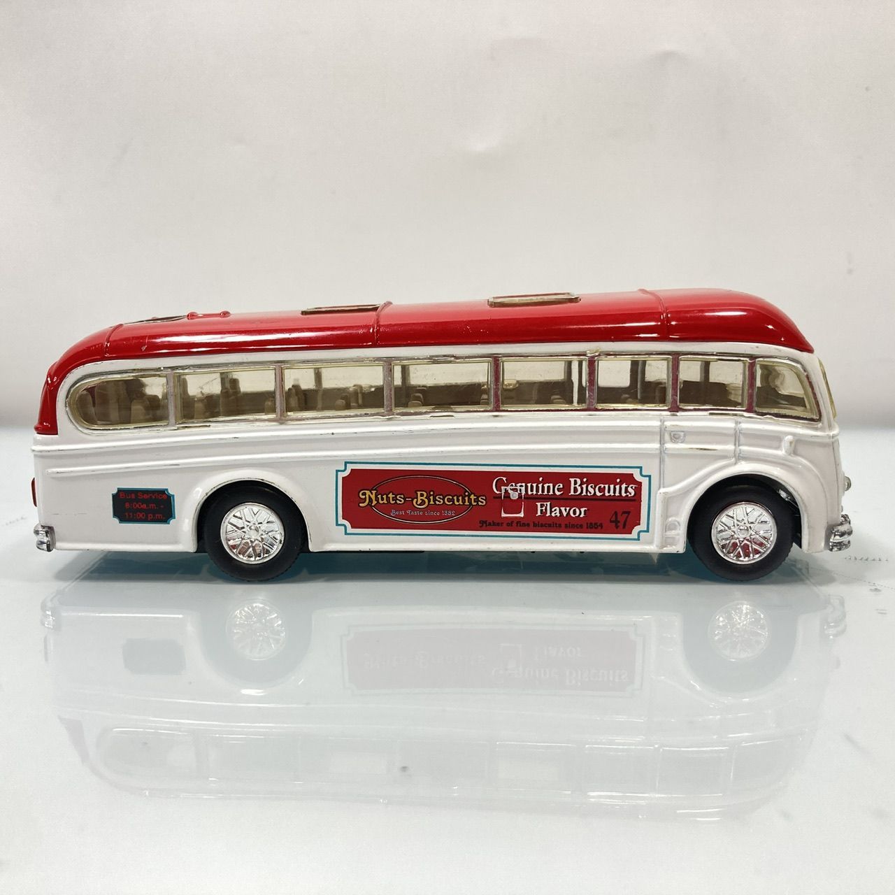 【新品·未使用】レトロ旅館バス☆プルバックカーセット Kandy toys バス プルバックカー クラッシック バス ミニカー