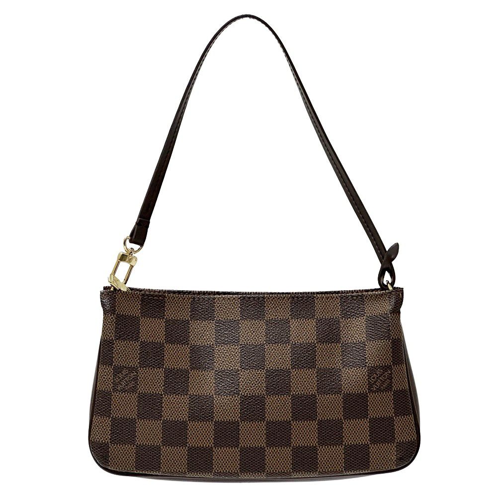 ルイ ヴィトン LOUIS VUITTON ポーチ ダミエ レディース メンズ ブランド ダミエキャンバス ナヴォナ エベヌ N51983 ワンショルダー ミニ コンパクト おしゃれ かわいい
