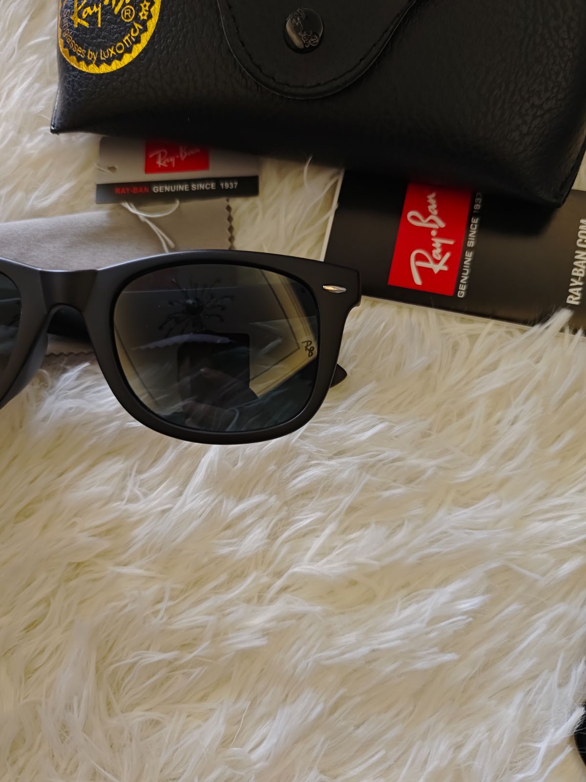 RayBan木村拓哉さんWAYFARER マットブラック✖️ライトグレイ