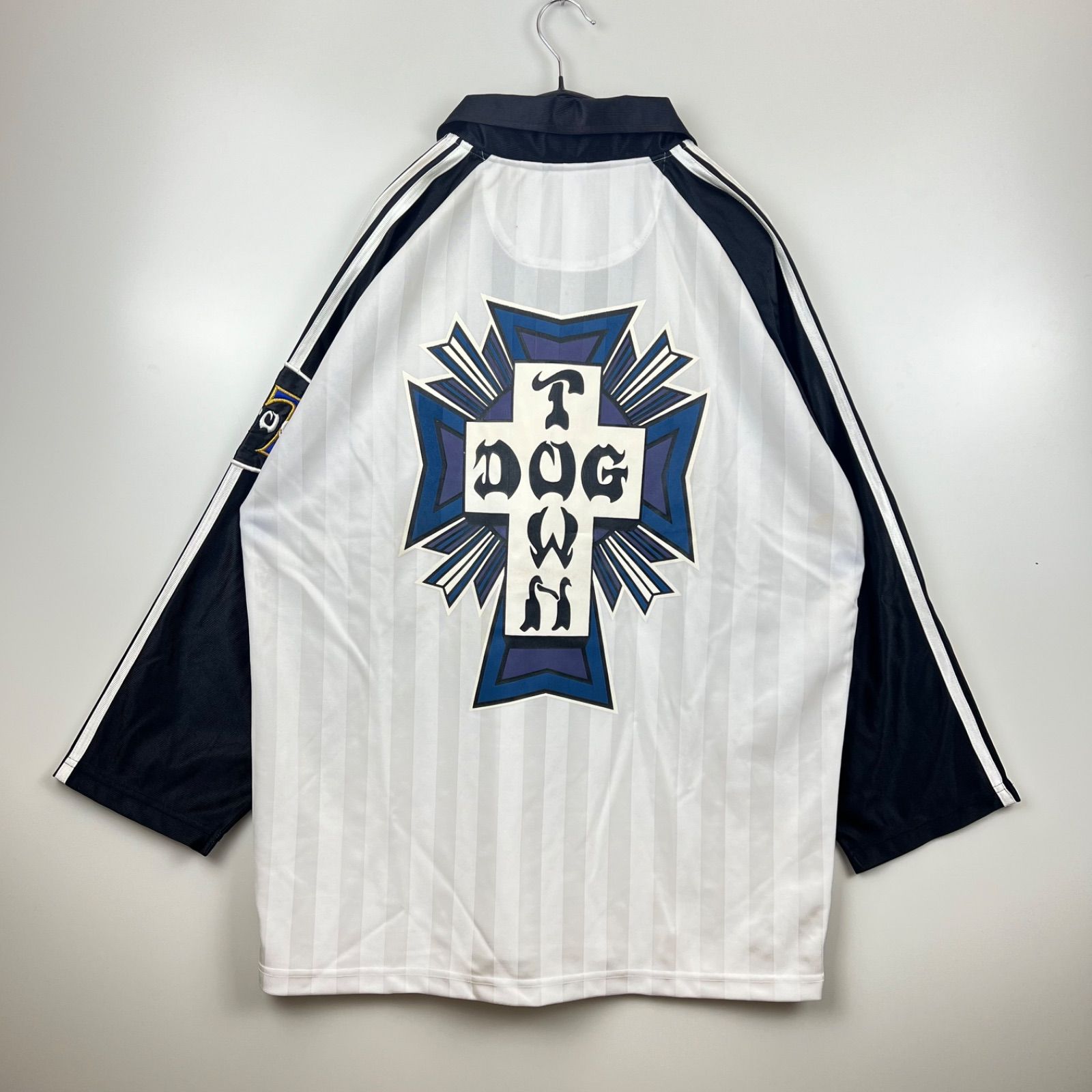 トップス 00s dog town track jacket set up y2k DOGTOWN 00s jersey half zip tops FREE ドッグタウン ジャージ ハーフ