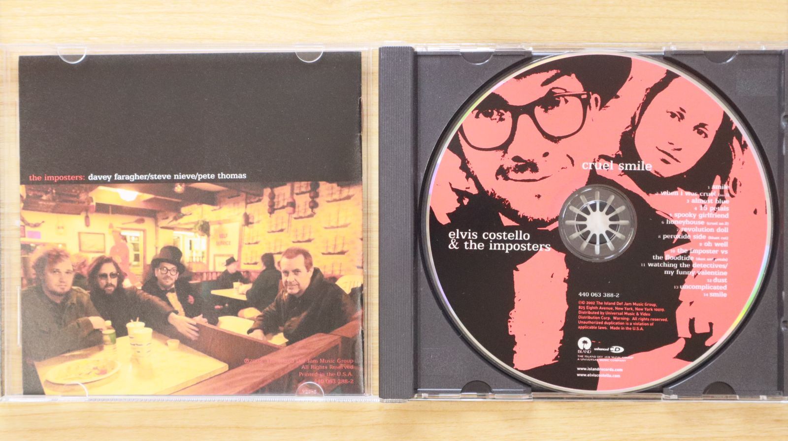 中古CD☆エルビス・コステロ/Elvis Costello□ Cruel Smile