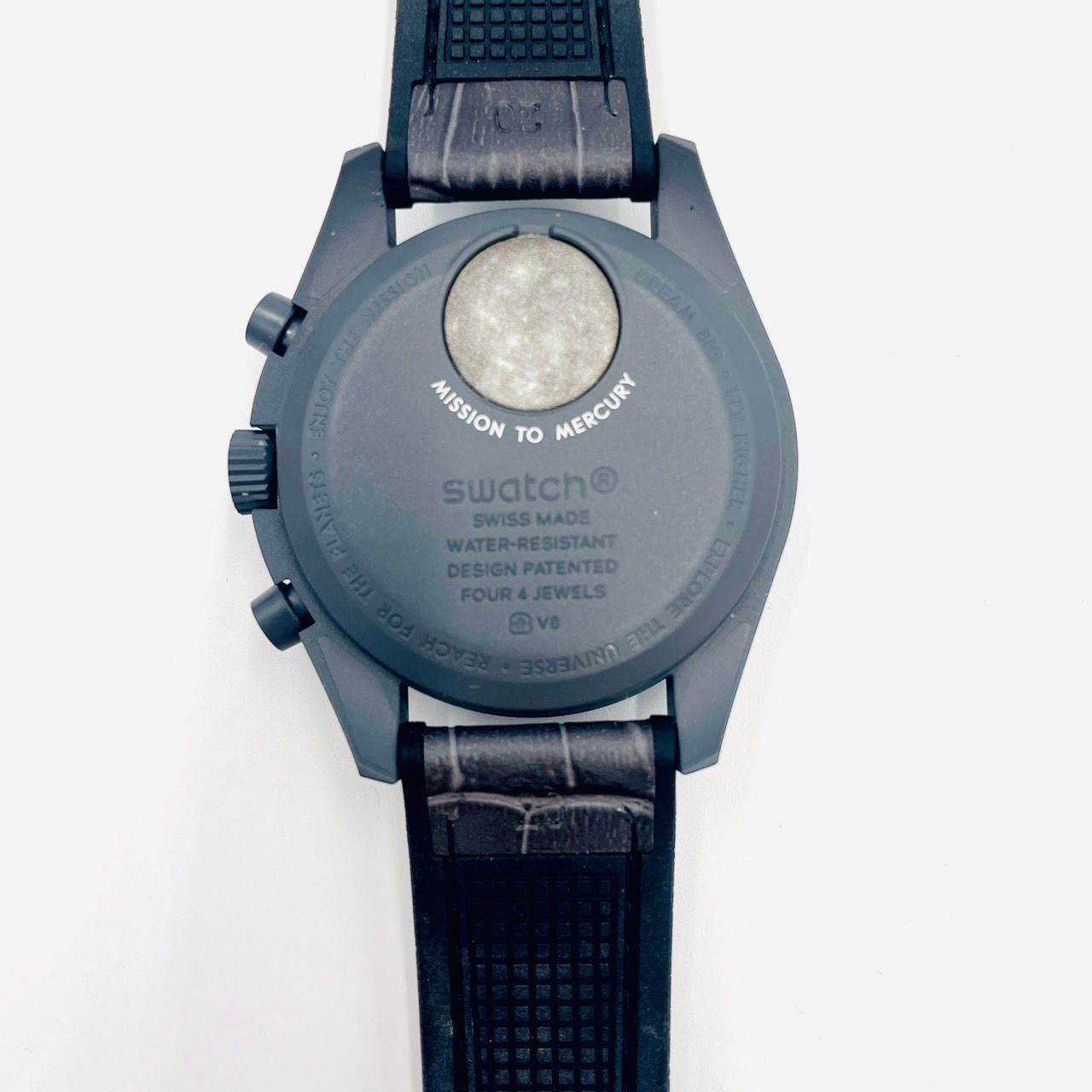 オメガ×スウォッチ OMEGA×Swatch バイオセラミック グレー