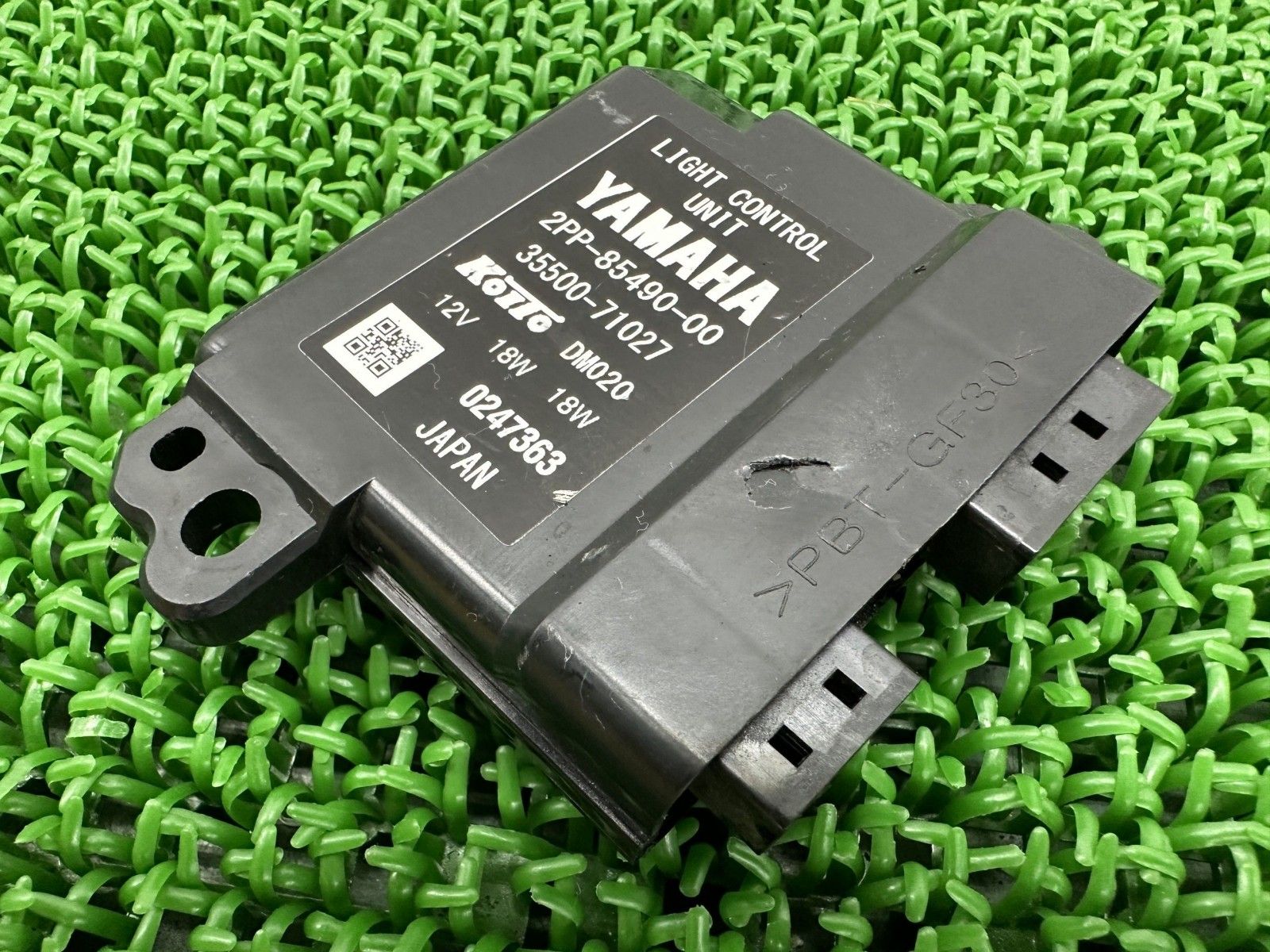 YZF-R1 ヘッドライトユニット 2PP-85490-00 ヤマハ 純正 KOITO 12V ライトコントロールユニット 機能的問題なし MT-10 gZ