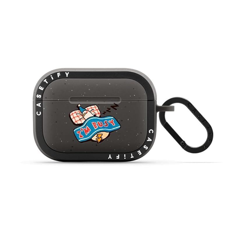 CASETiFY バウンス ケース AirPods Pro ケース 第1世代 - 第2世代 - ZZZ - マットチャコール