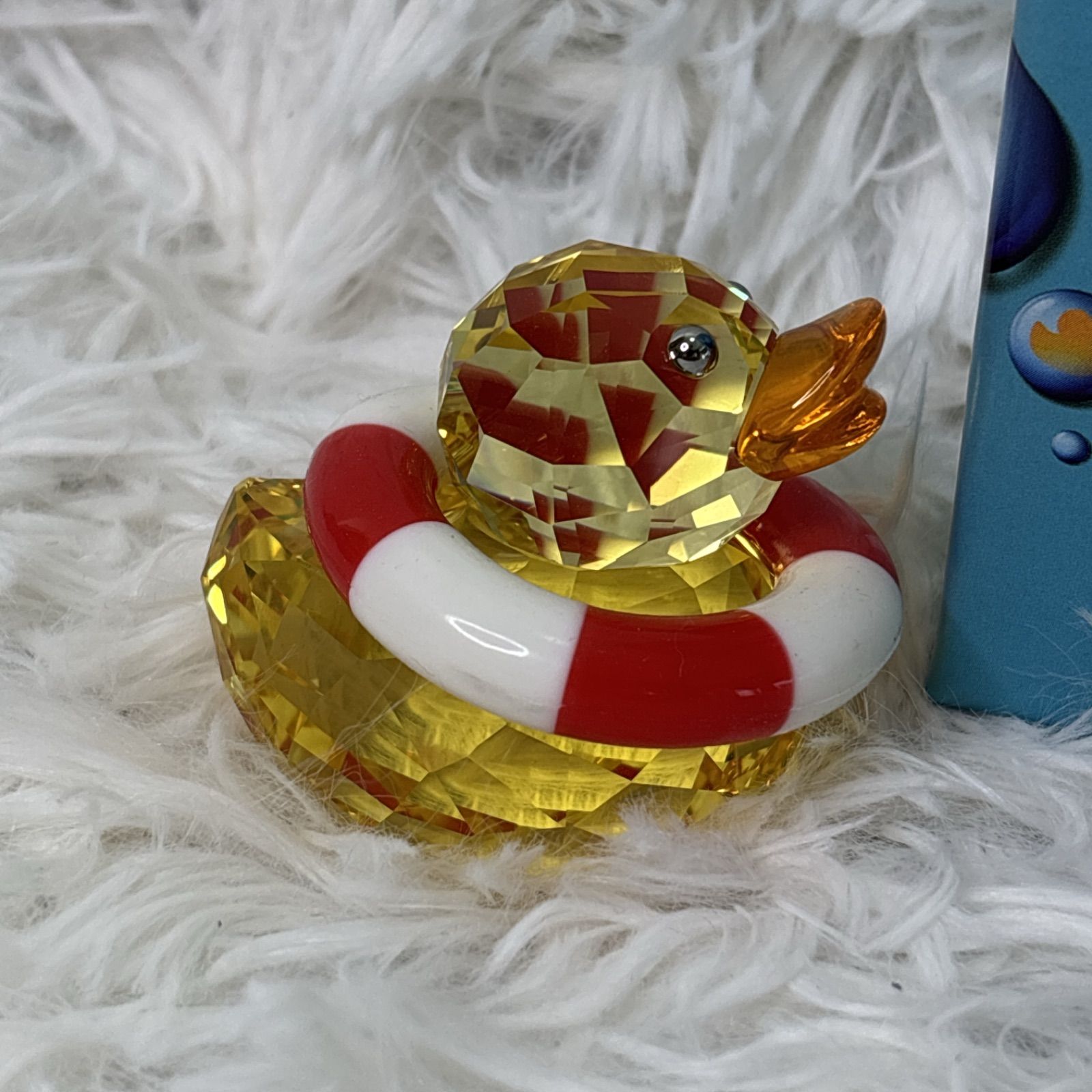 SWAROVSKI スワロフスキー アヒルの置物 ハッピーダック サニーサム