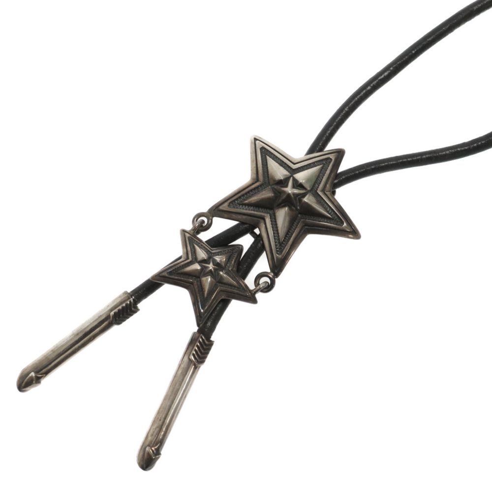 CODY SANDERSON (コディーサンダーソン) Depp Star Bolo Tie デップスター スター ボロ ループ タイ ネックレス シルバー
