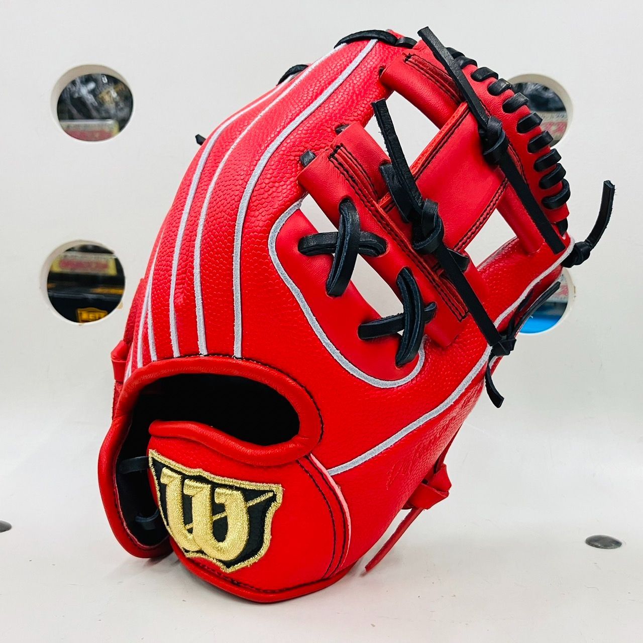 ウイルソン Wilson 少年軟式用 D-MAX WBW102493 RDK6JH レッド